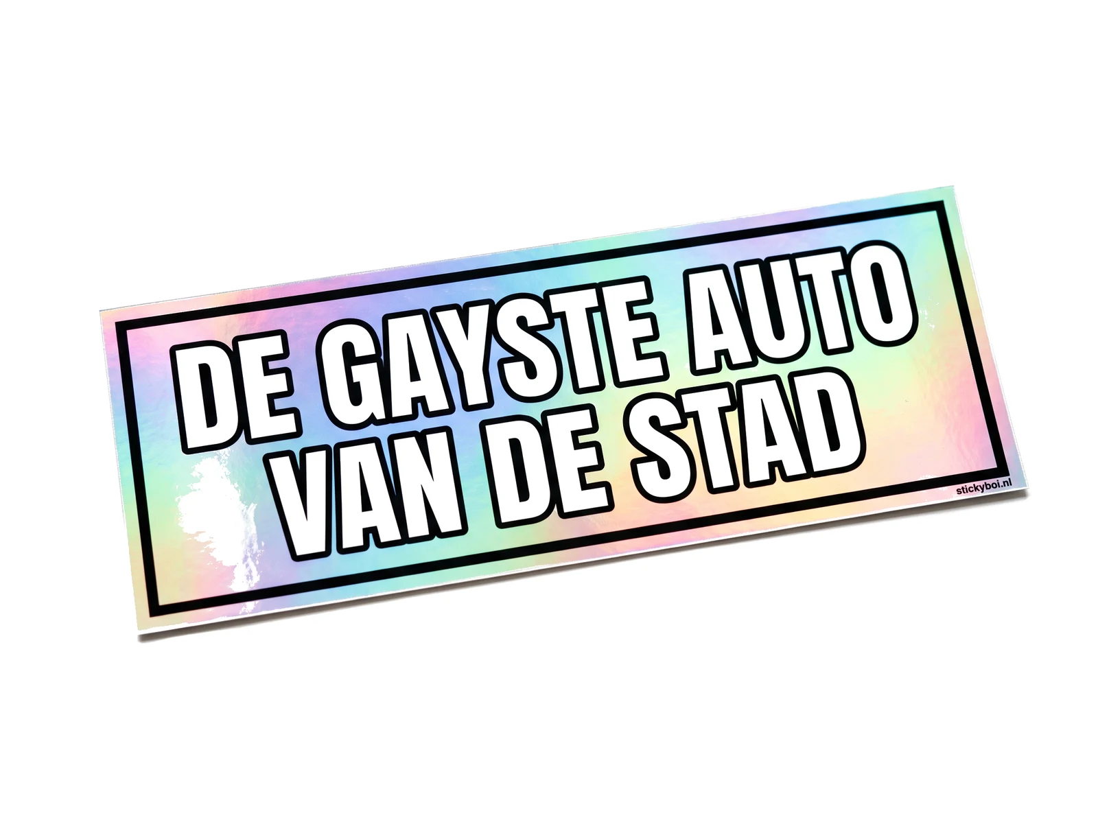 De gayste auto van de stad