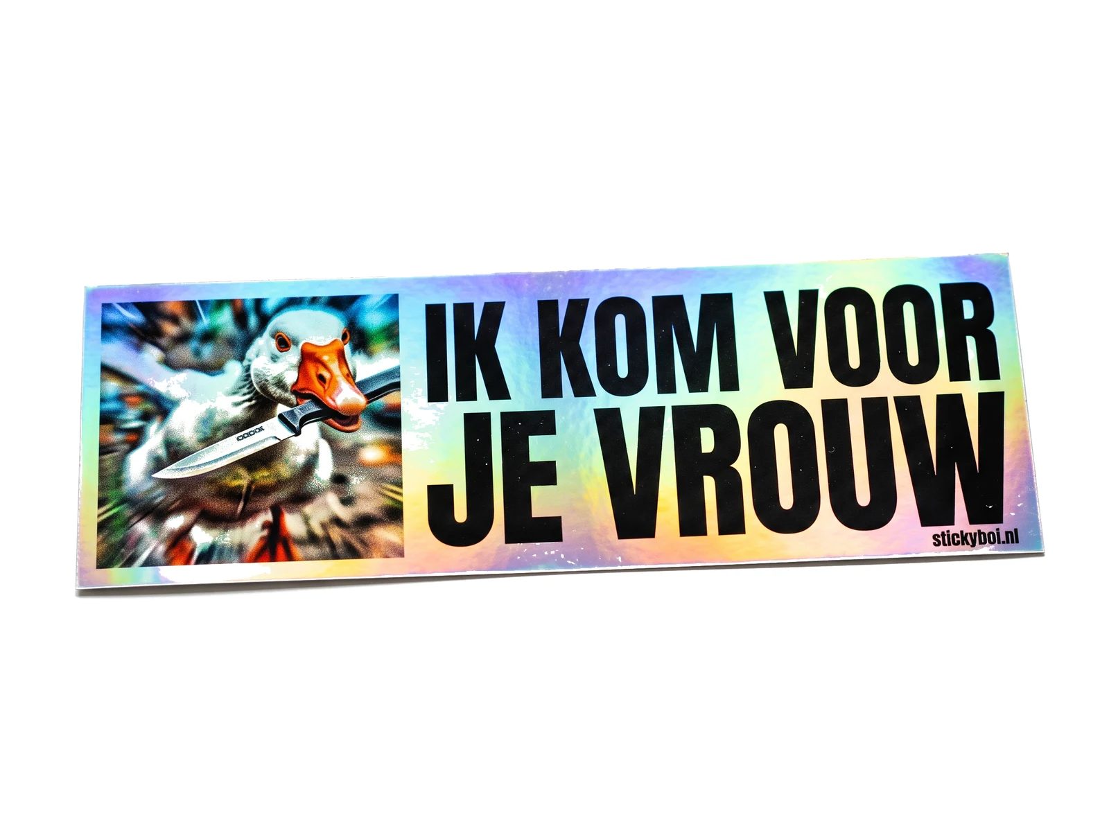 Ik kom voor je vrouw