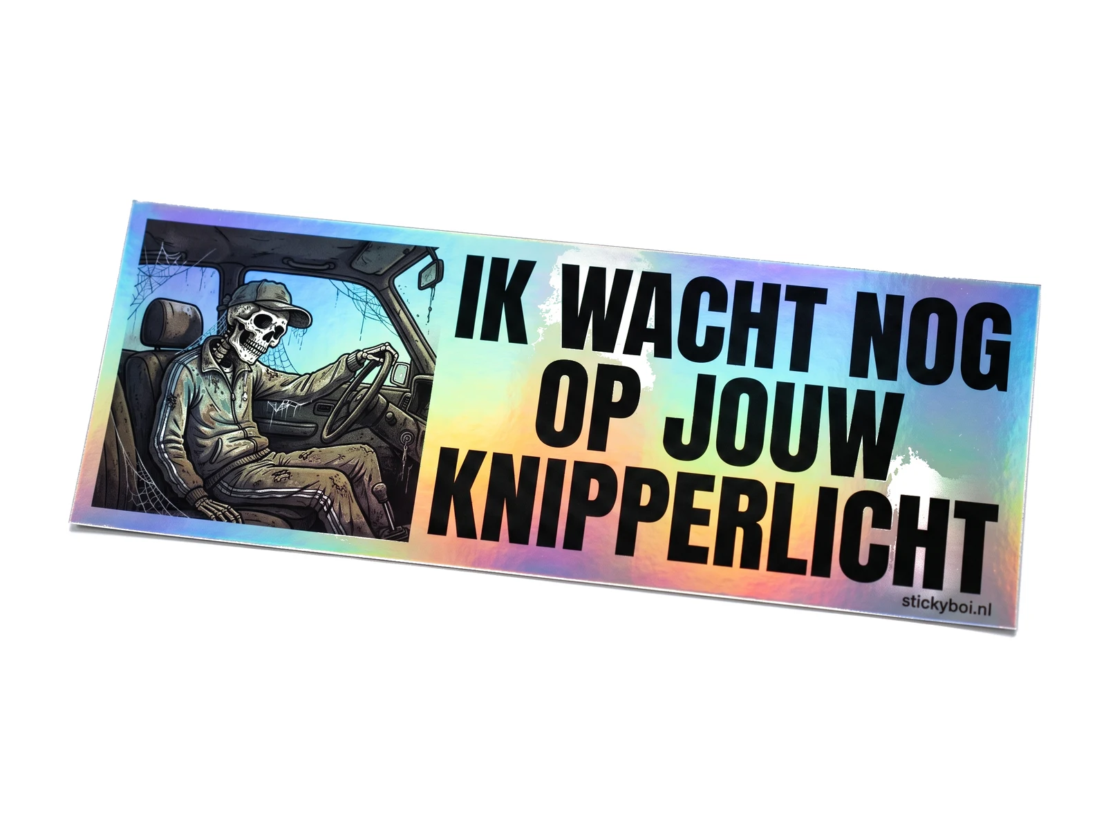 Ik wacht nog op jouw knipperlicht