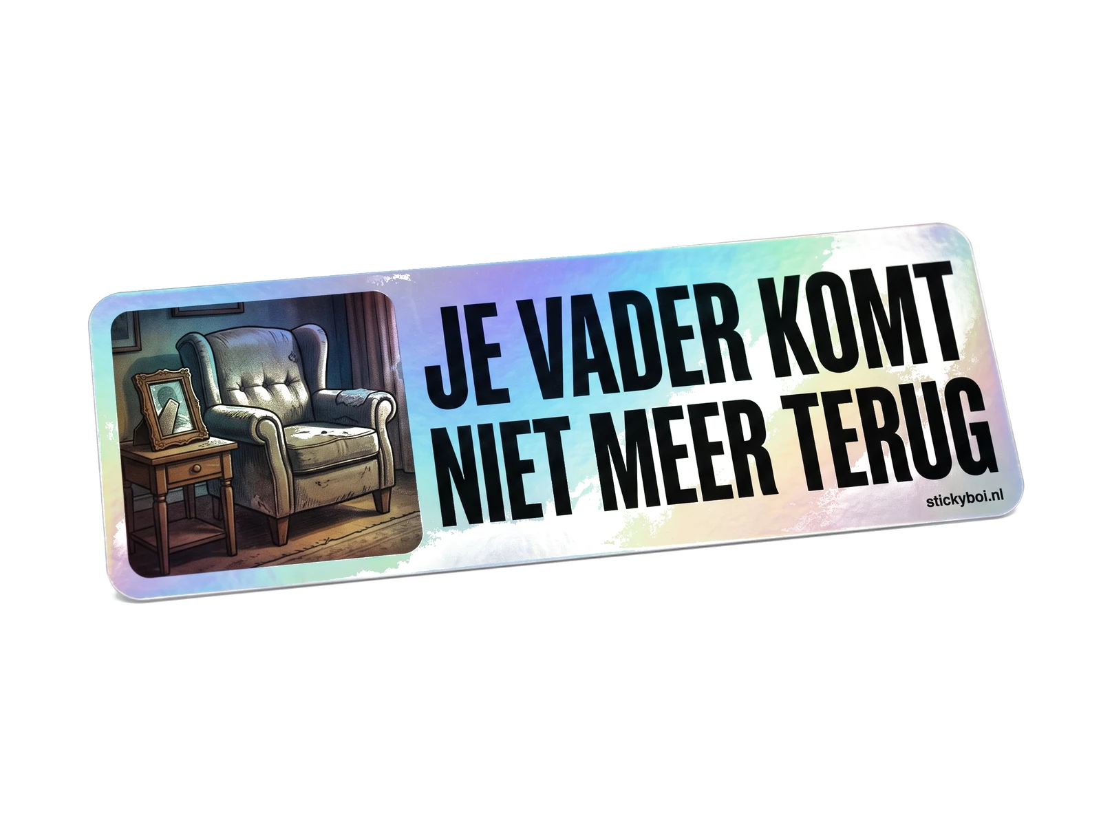 Je vader komt niet meer terug