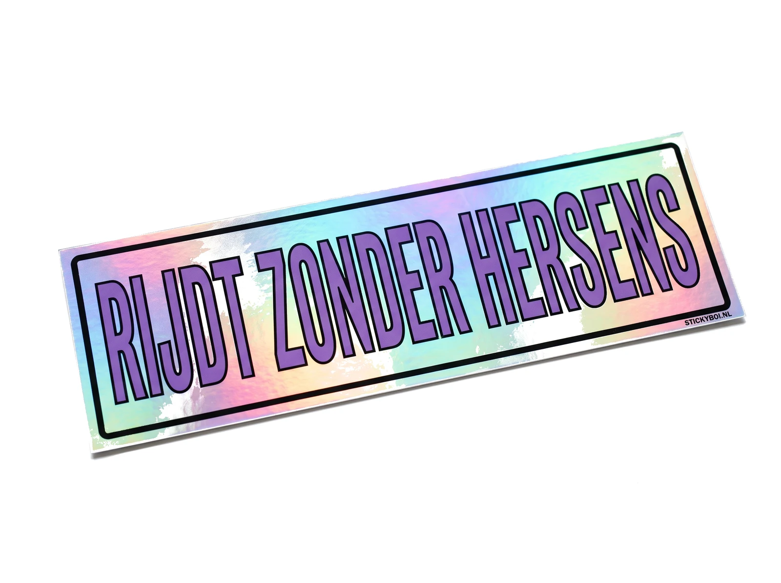 Rijdt zonder hersens