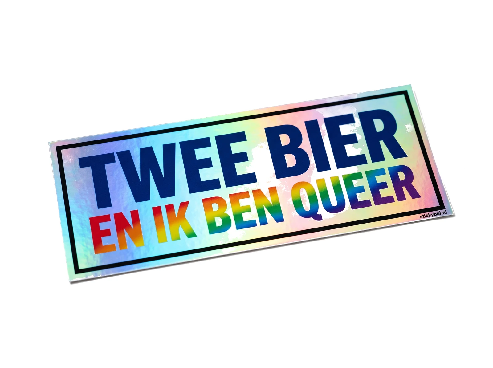 Twee bier en ik ben queer