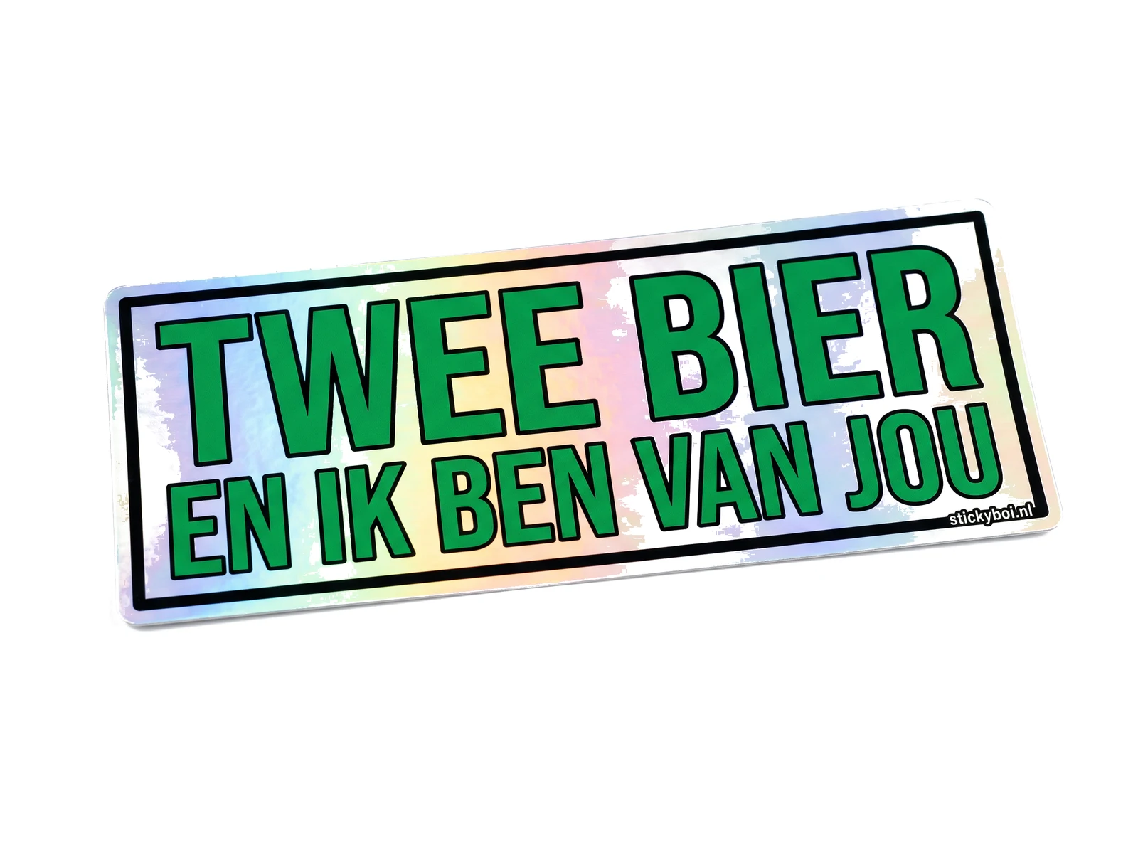 Twee bier en ik ben van jou