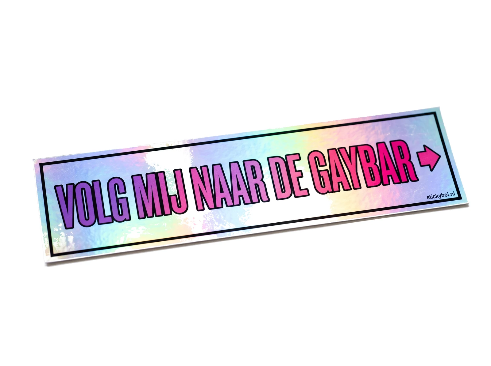 Volg mij naar de gaybar