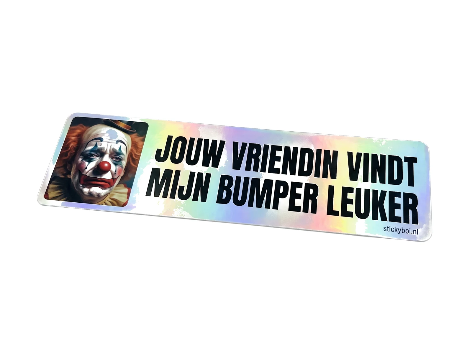 Jouw vriendin vindt mijn bumper leuker